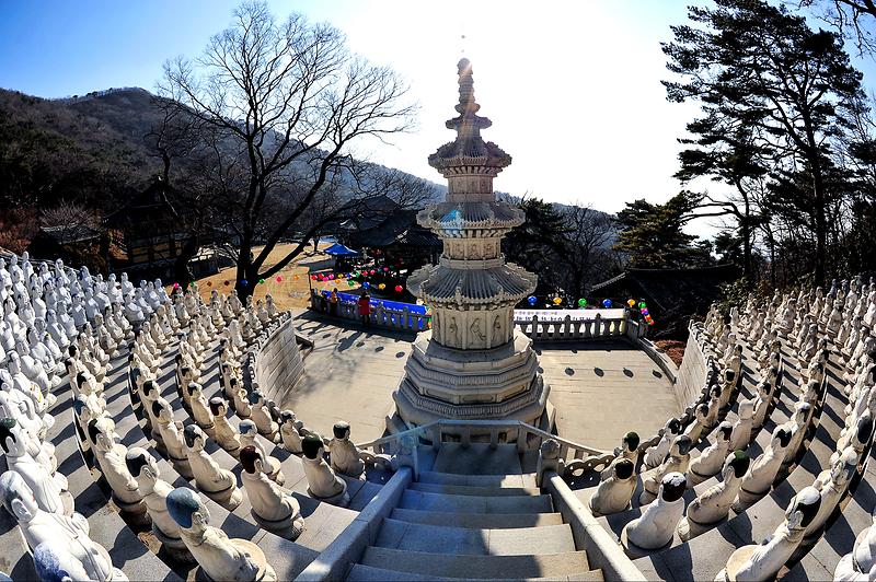 Seongmodo Island Bomunsa Temple 사진