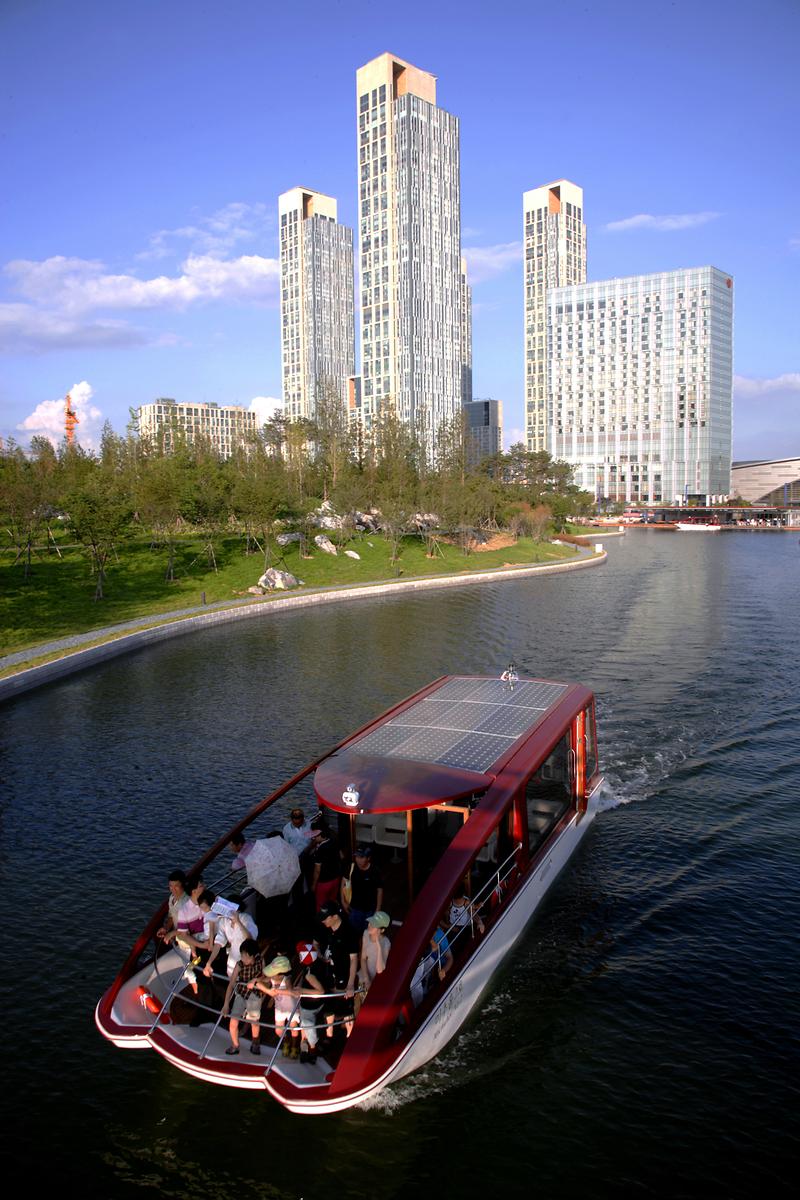 Songdo Central Park Water Taxi 사진